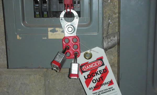 Lock Out Tag - hsr training
